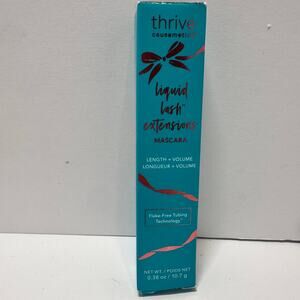 New in Box Thrive Causemetics liquid lash extensions Brynn rich black Mascara